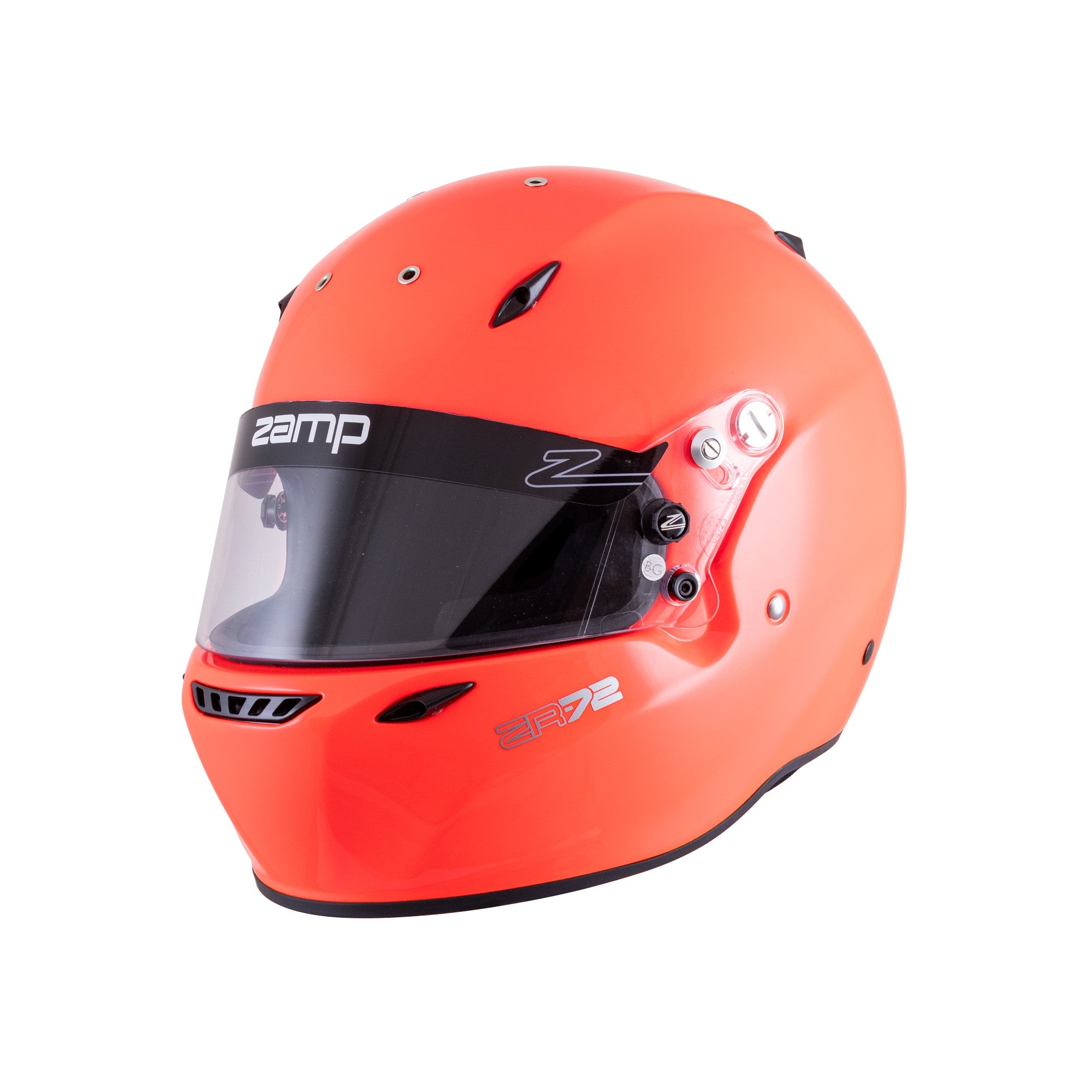 Zamp ZR 72 Racing Helmet - FIA 8859-2015 & Snell SA2020 Certified - Made in Italy - Perfect for Motorsports, Track Days & High-Speed Racing