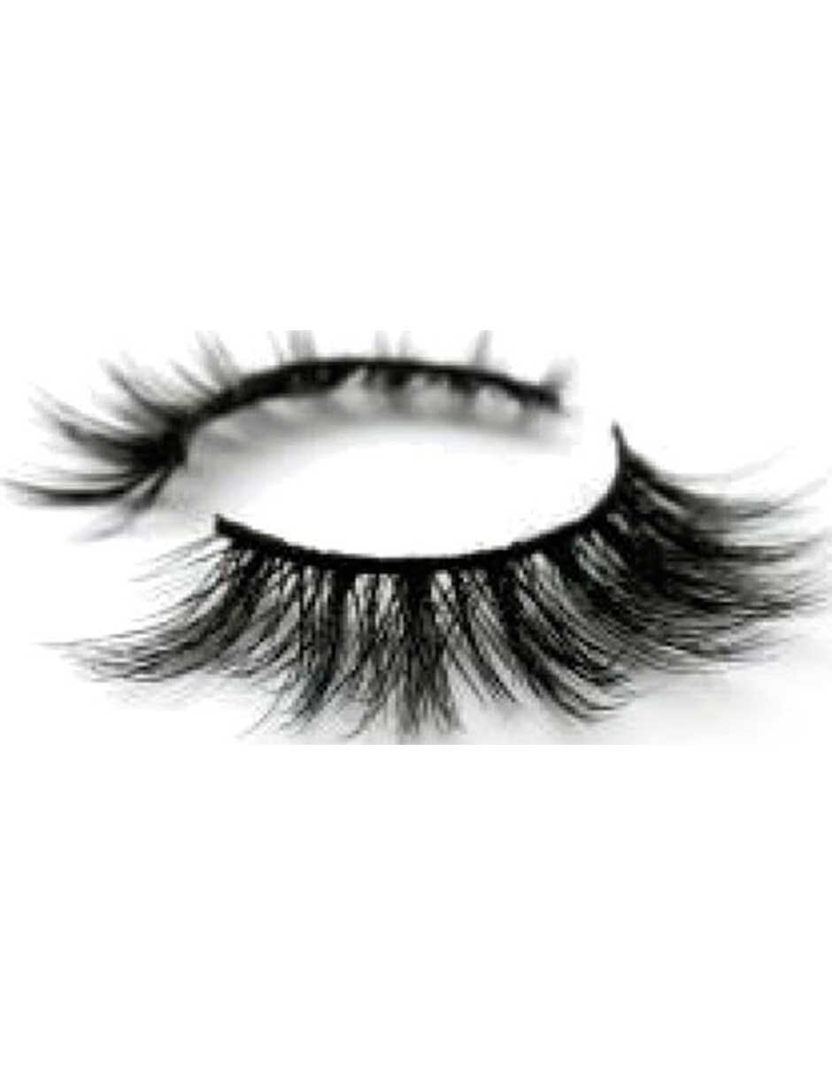 Republic Cosmetics 3D Faux Mink Eyelashes - Box of 1 Pair (Style A019) | Natural Look, Reusable False Lashes for Daily Wear & Special Occasions