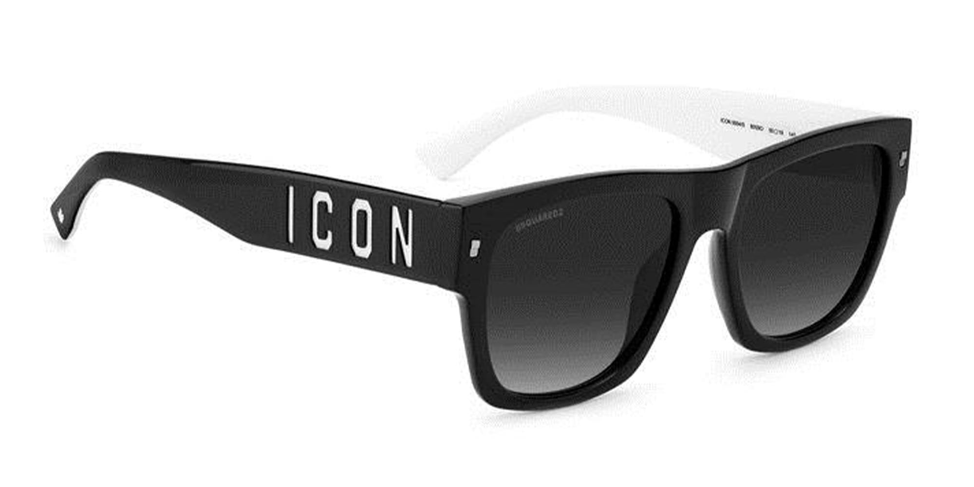 DSQUARED2 Icon 0004/S Sunglasses - Polarized UV Protection Aviator Sunglasses for Men & Women - Perfect for Driving, Beach & Outdoor Activities