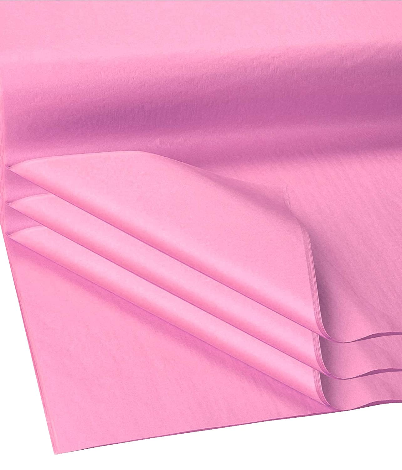 Eco-Friendly Pink Sarras Wrapping Paper - 20x20 Inches (30 Sheets) | Gift Wrapping, Crafts, DIY Projects, Flower Making, Shipping Protection | Perfect for Birthdays, Weddings, Holidays & Home Decor
