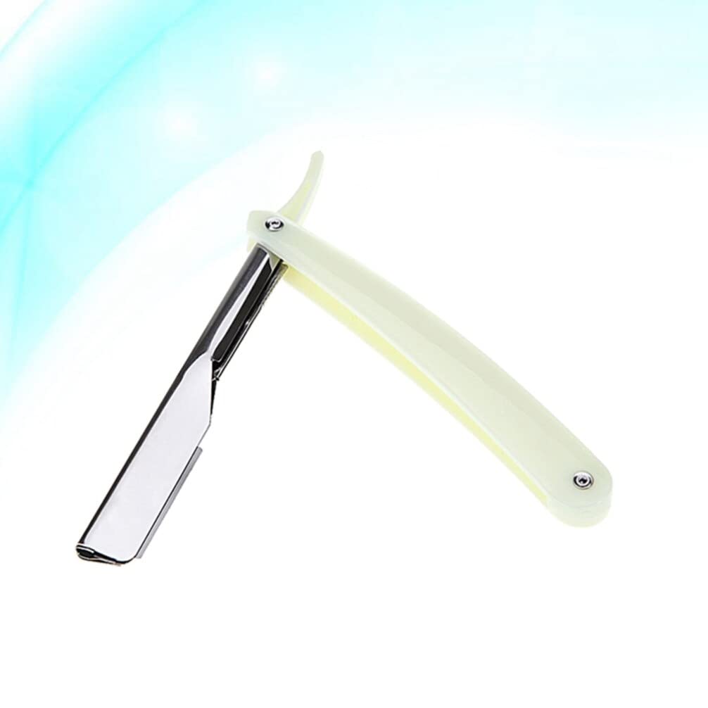 Premium 2-Piece Barber Straight Razor Holder Set - Stainless Steel Shaving Blade Stand for Old Fashioned Manual Razors (Blades Not Included) - Perfect for Barbershops, Grooming Kits & Classic Shaving Enthusiasts