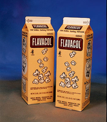 Flavacol Seasoning Salt 35 oz Carton - Popcorn Seasoning for Movie Theater Flavor at Home, Perfect for Kettle Corn & Snacks