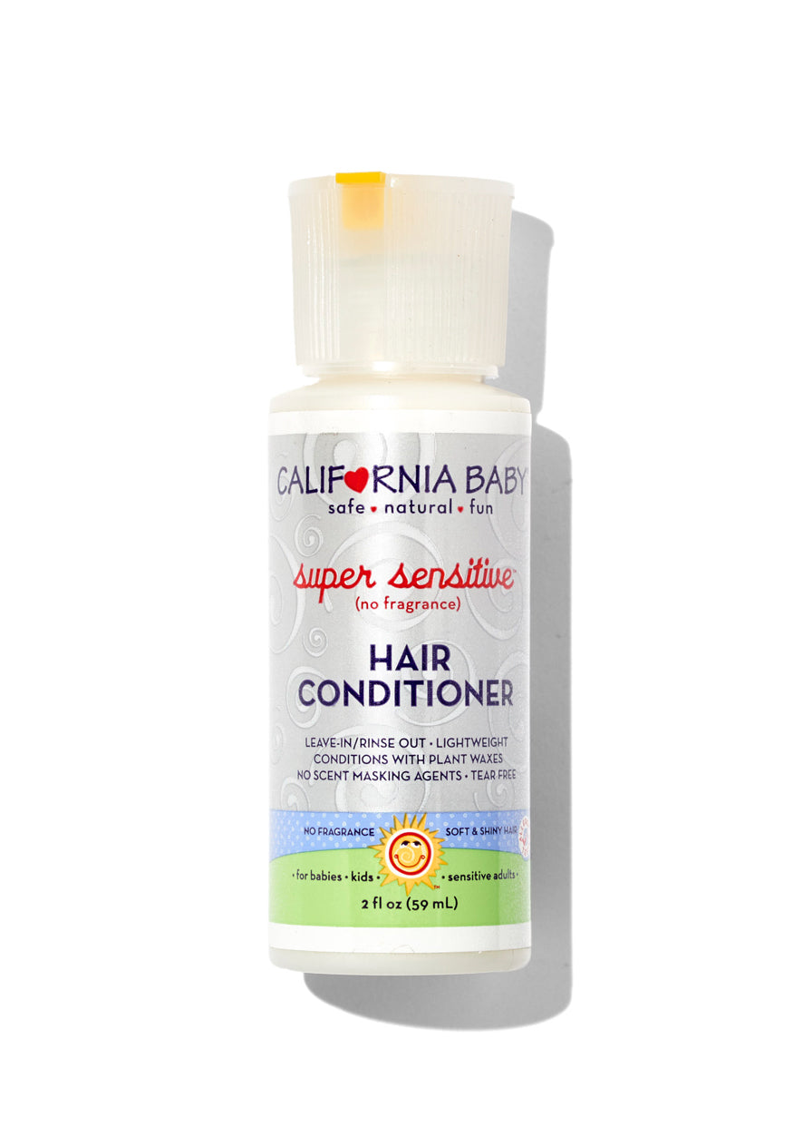 Fragrance-Free Super Sensitive Hair Conditioner for Sensitive Scalp - 2oz Travel Size Sample - Perfect for Dry, Damaged Hair & Allergies