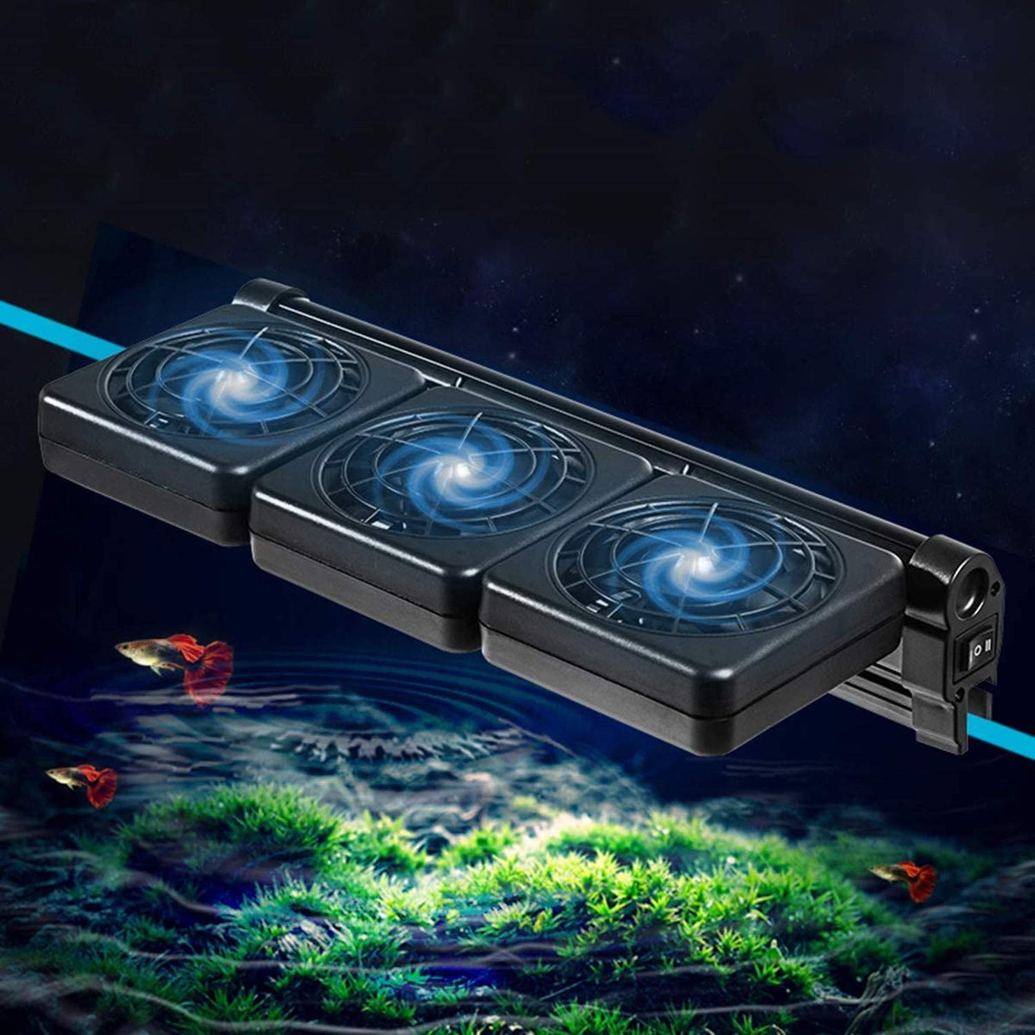 XMHF 3-Fan Aquarium Chiller for Salt & Freshwater Tanks - Under 1/2