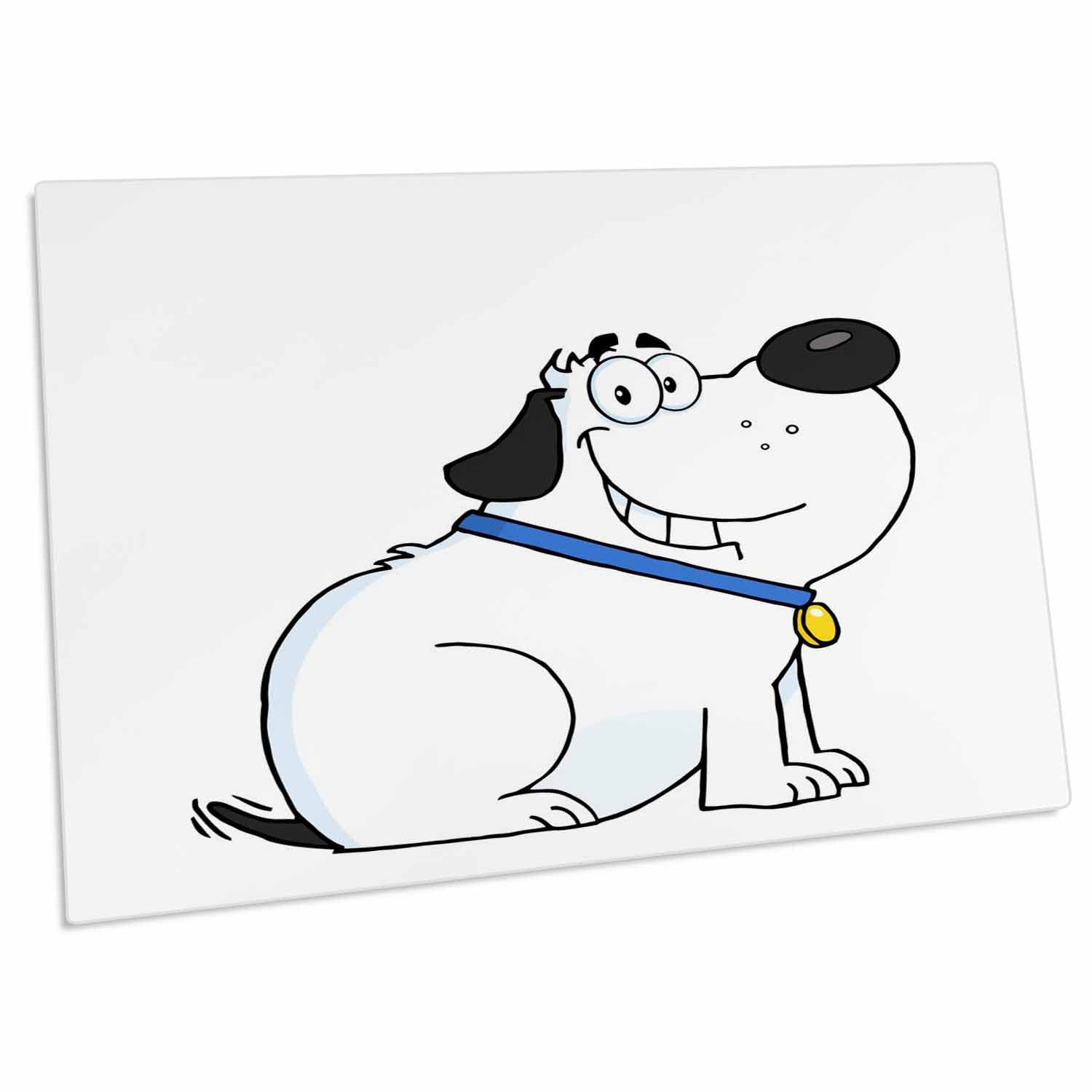 3D Rose Edmond Hogge Jr Houndog Desk Pad Place Mats Set of 4 - Non-Slip Table Protector for Dining, Office & Home Decor (dpd-158101-1) - Perfect for Family Dinners, Parties & Daily Use