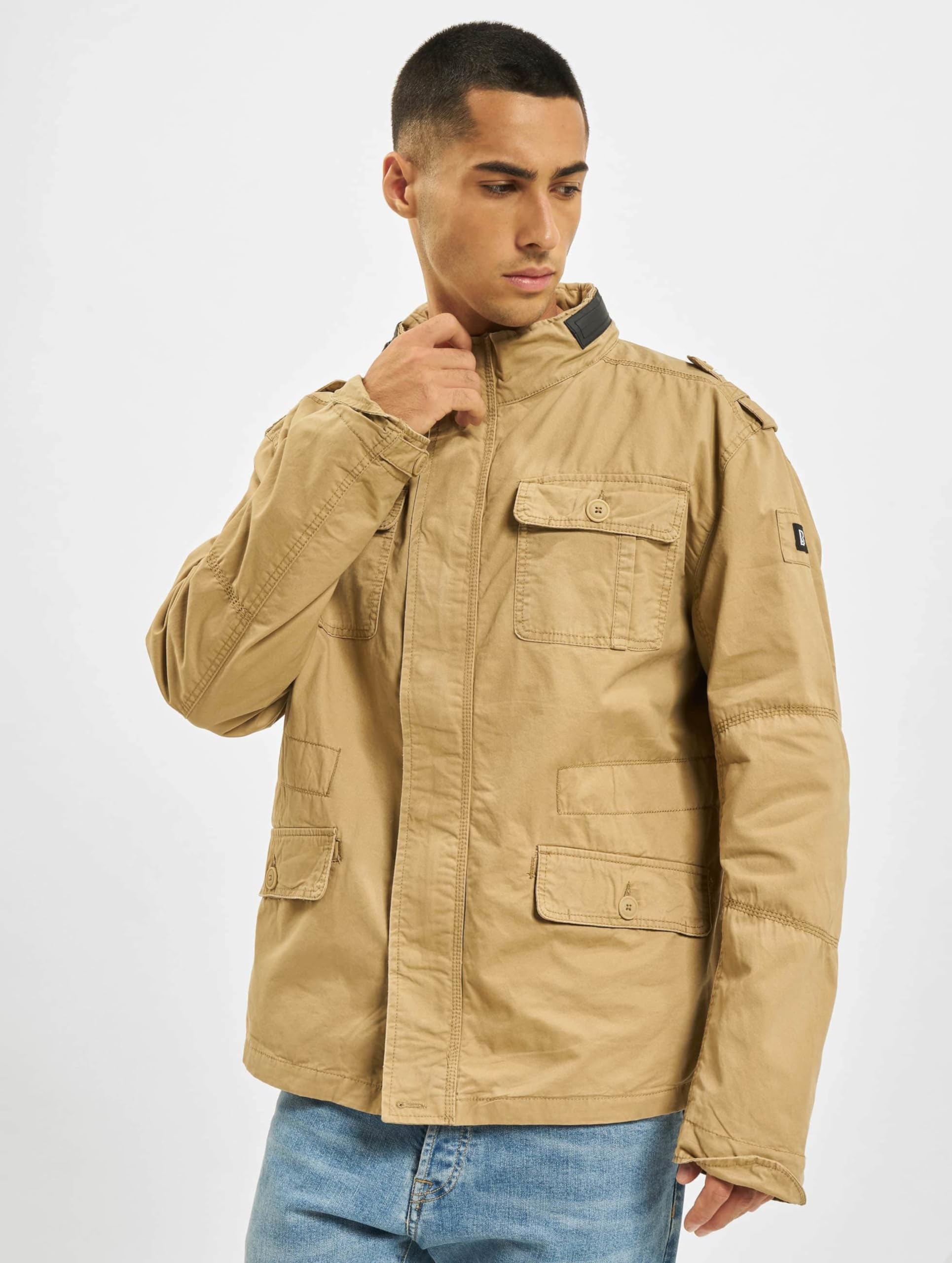 Britannia Olive Green Jacket for Men & Women - Waterproof Windbreaker for Outdoor Hiking, Camping & Travel