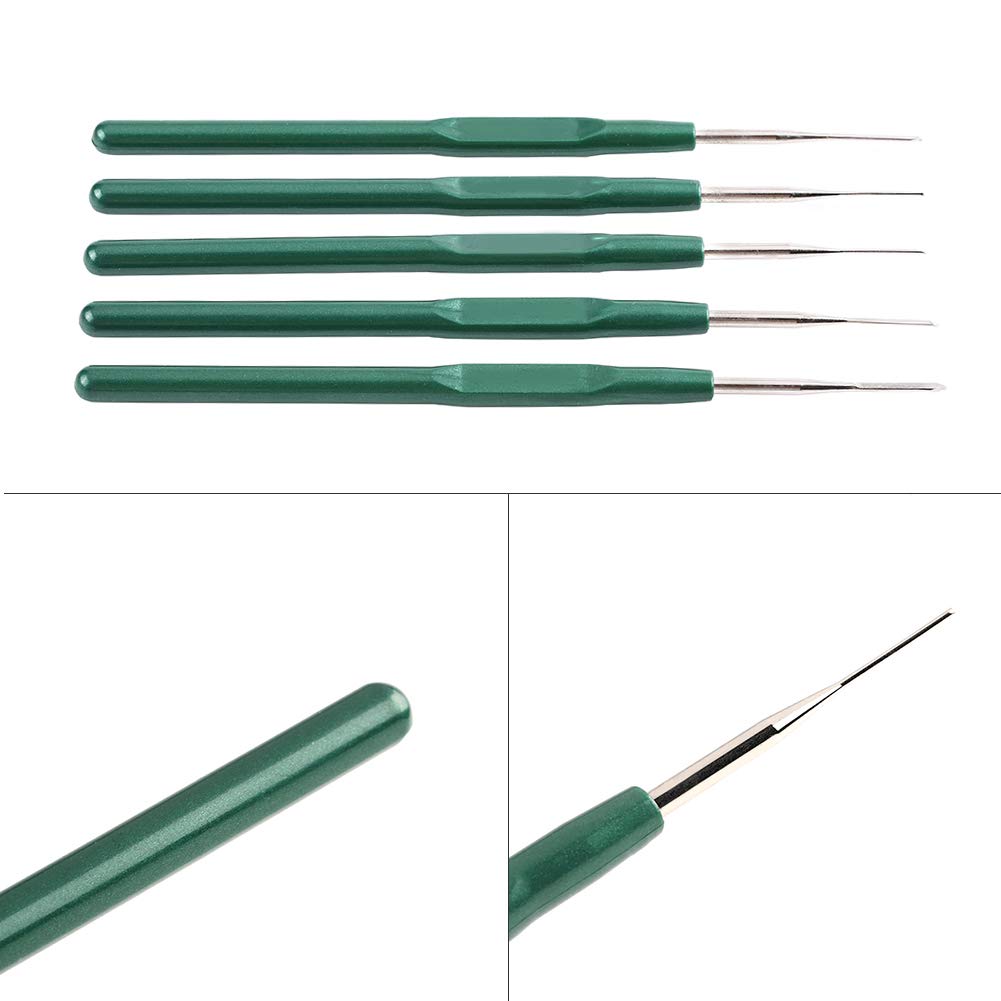 Molex Connector Tool - Gorgeri Terminal Release Tool Kit (5pcs Set) for Automotive Wiring Harness, Terminal Socket & Plug Pin Removal - Ideal for Car Repair, Electrical Maintenance & DIY Projects
