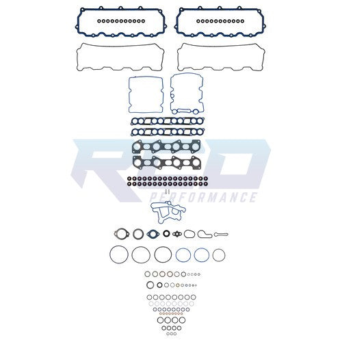 Fel Pro 2003-2010 Ford 6.0L Powerstroke Cylinder Head Gasket Set Without Head Gaskets - Compatible with Ford F-250, F-350 Super Duty Trucks for Engine Repair & Maintenance