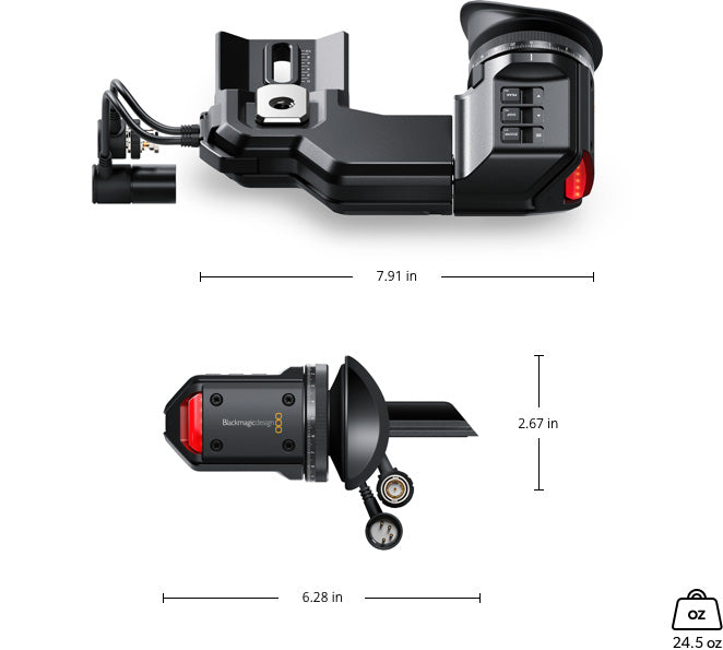Blackmagic URSA Viewfinder - Professional HD Viewfinder for Blackmagic URSA Cameras | Perfect for Filmmaking, Broadcast & Studio Production