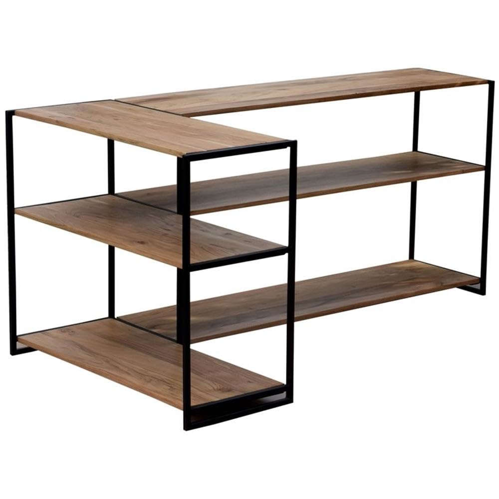 Progressive Furniture Vacation Sofa Console Table - Brown Wooden Sofa Table for Living Room, Entryway & Office | Multi-Functional Storage & Display Furniture