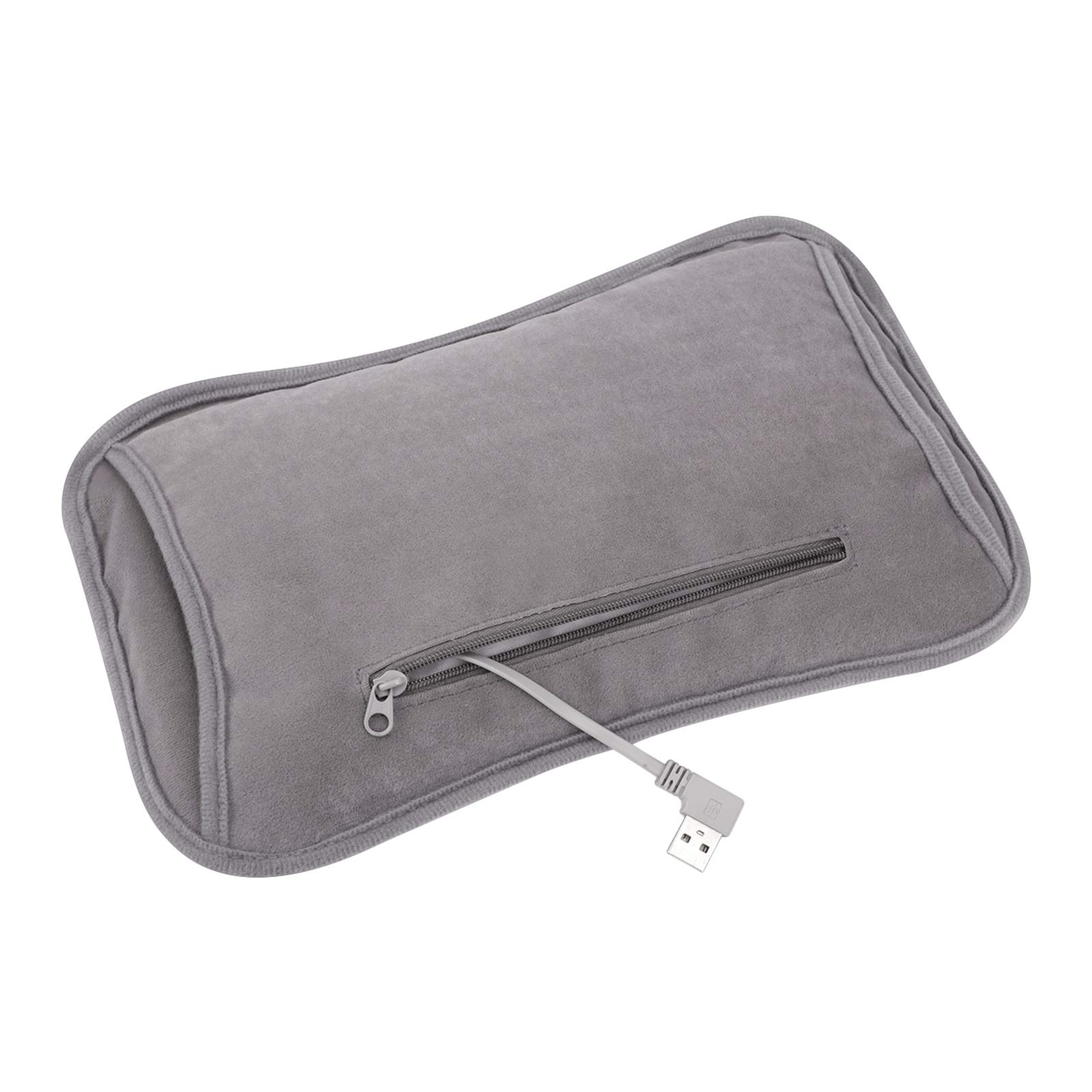 Rechargeable Hot Water Bottle with Flannel Cover - Large Capacity Thermal Hand Warmer for Pain Relief, Cold Weather Comfort - Perfect for Winter, Camping & Home Use