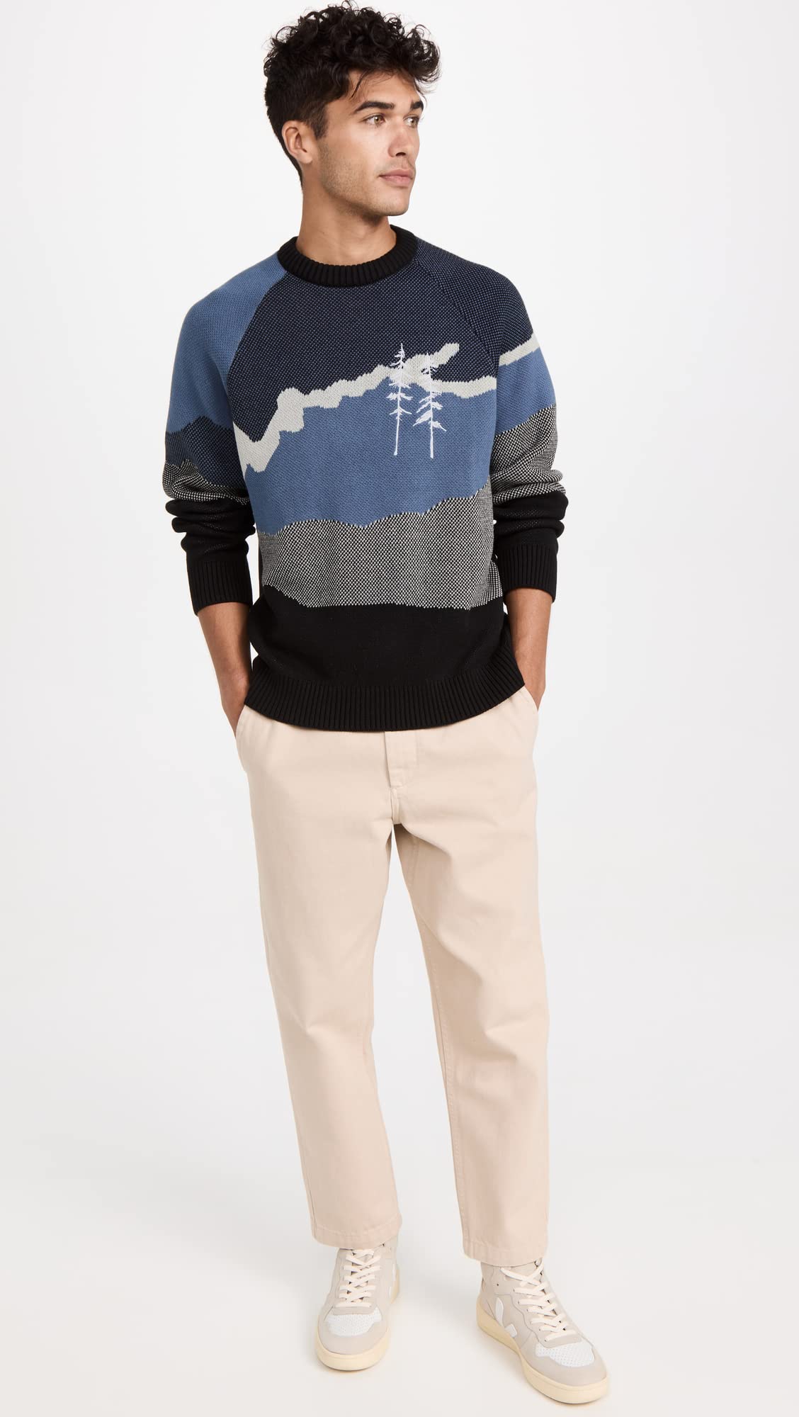 Paul Smith Men's Crewneck Pullover Sweater - Classic Casual Knitwear for Men | Perfect for Office, Date Night & Weekend Outfits