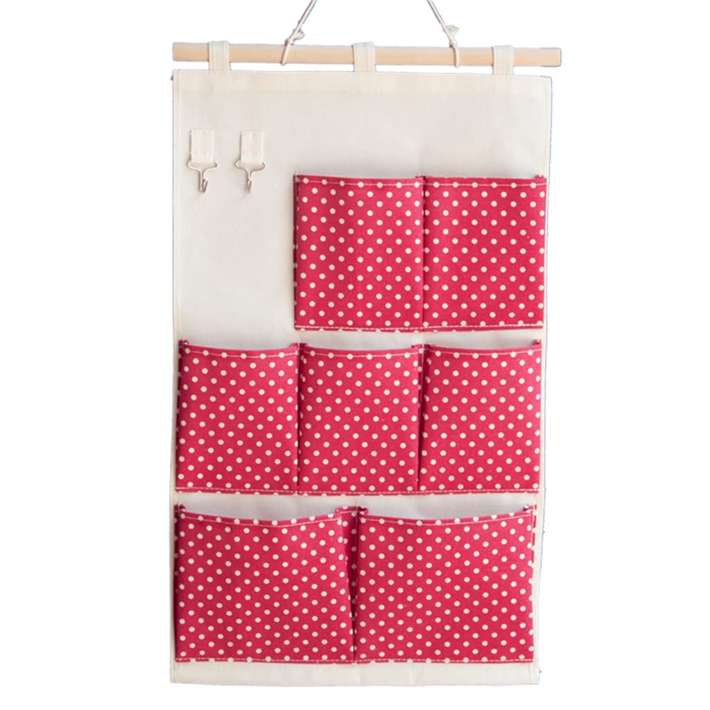 Multi-Layer Hanging Storage Bag - Door & Wall Organizer with 35x60cm Fabric Pockets for Shoes, Toys & Accessories - Perfect for Closet, Nursery & Entryway Organization (Color: A)