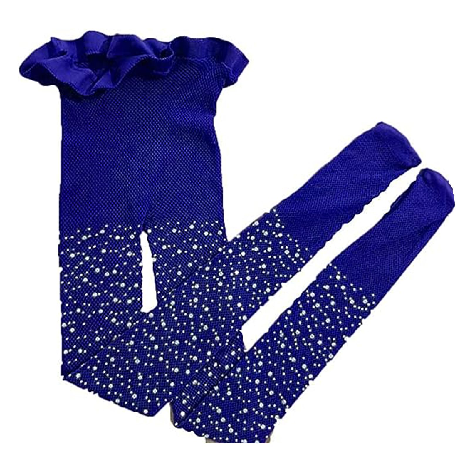 Sparkly Fishnet Tights for Toddler Girls - Glitter Mesh Stockings with Bling for Dance, Party & Dress Up (1-5 Years) | Hollow-Out Leggings for Costumes & Special Occasions