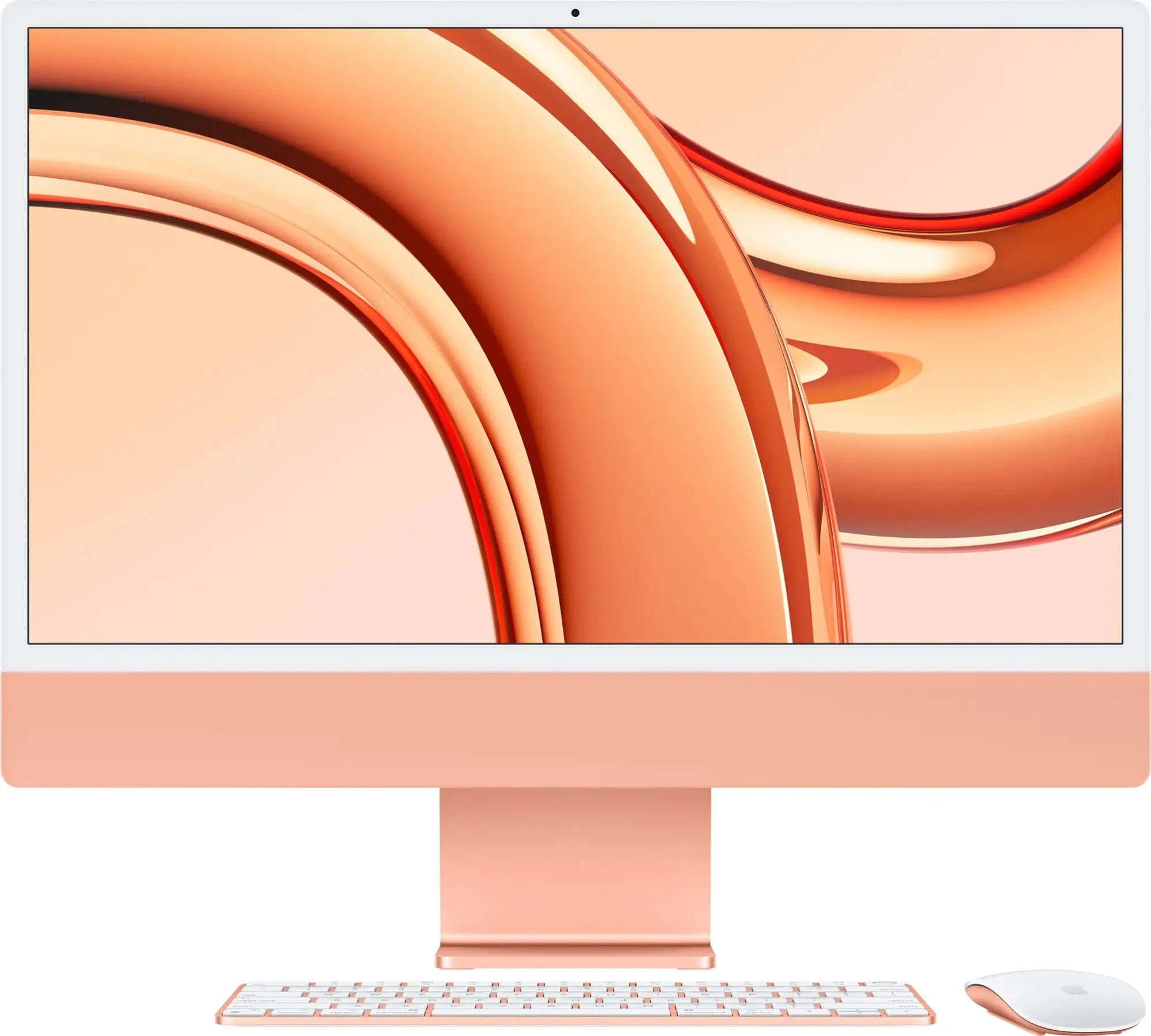Apple iMac 24-inch All-in-One Desktop with M3 Chip - 8-Core CPU, 8GB RAM, 256GB SSD (Brand New) - Perfect for Home Office, Graphic Design & Video Editing