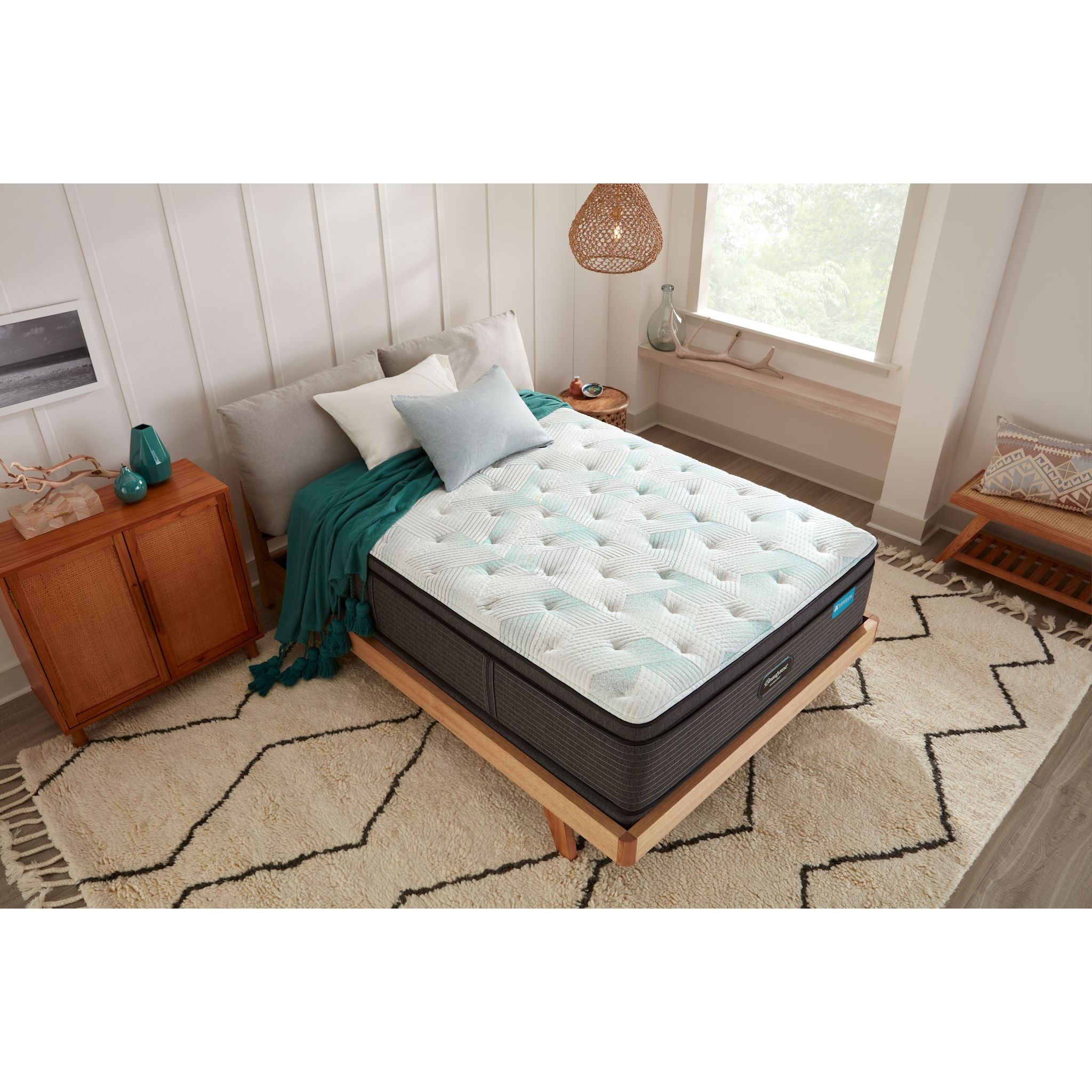 Beautyrest Harmony Boundless Comfort Top 15 Plush Mattress - Ultra Soft Luxury Bed for Side Sleepers & Pressure Relief - Perfect for Master Bedrooms & Guest Rooms