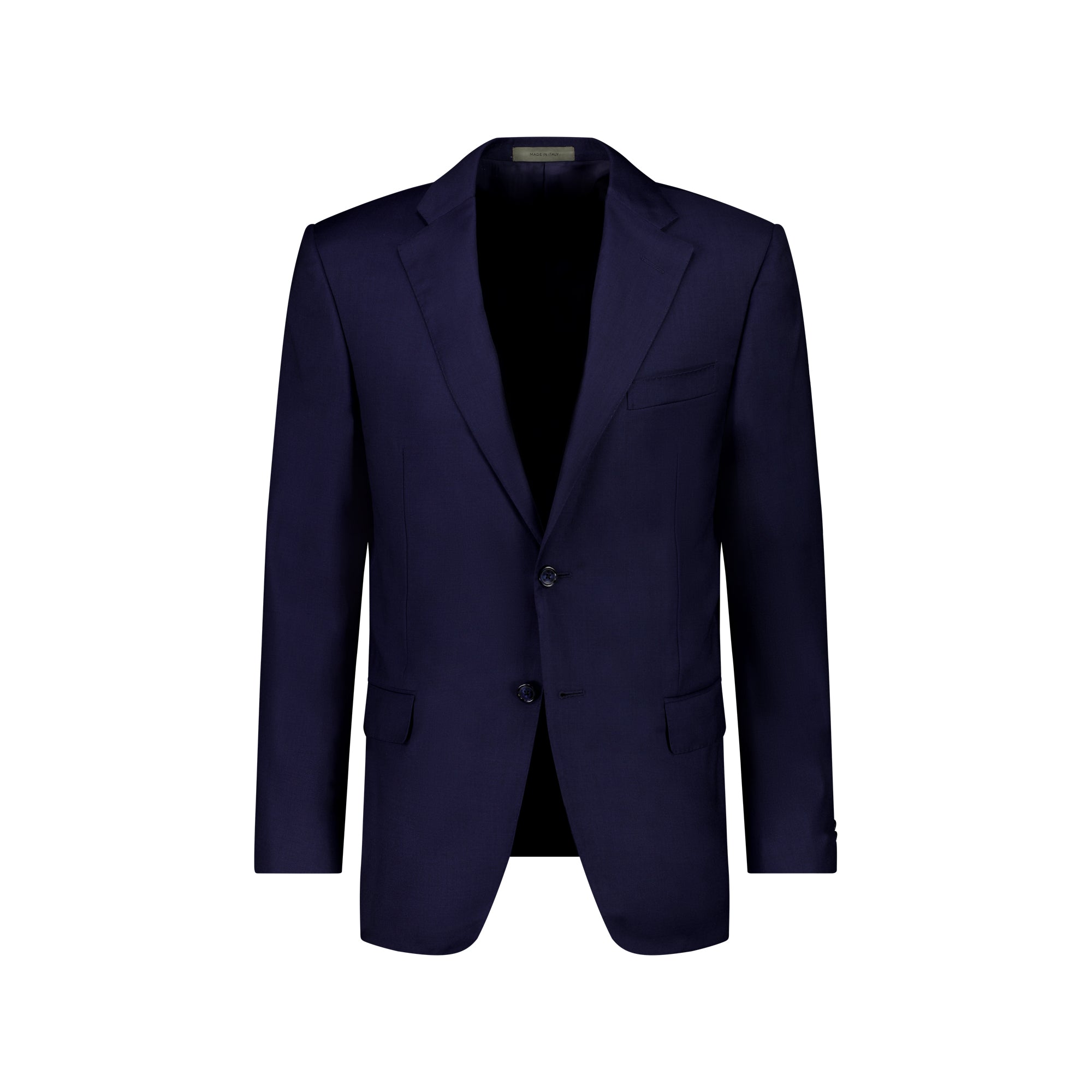 Premium CORNELIANI Men's Wool Suit - Navy Blue Business Attire for Professional Office Wear & Formal Occasions