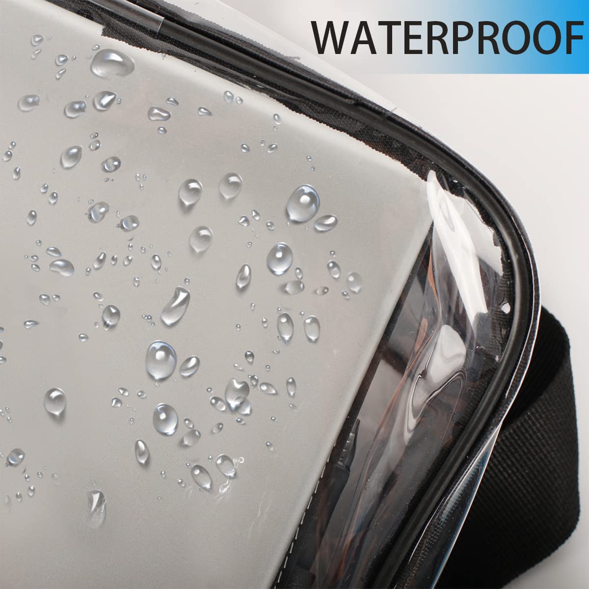 Baseball Clear Crossbody Purse Bag - Stadium Approved Transparent Shoulder Bag for Women & Men | Art Effect Design | Perfect for Festivals, Sports Events & Small Concerts | Waterproof & Durable for Baseball Games, Concerts, Theme Parks & Travel