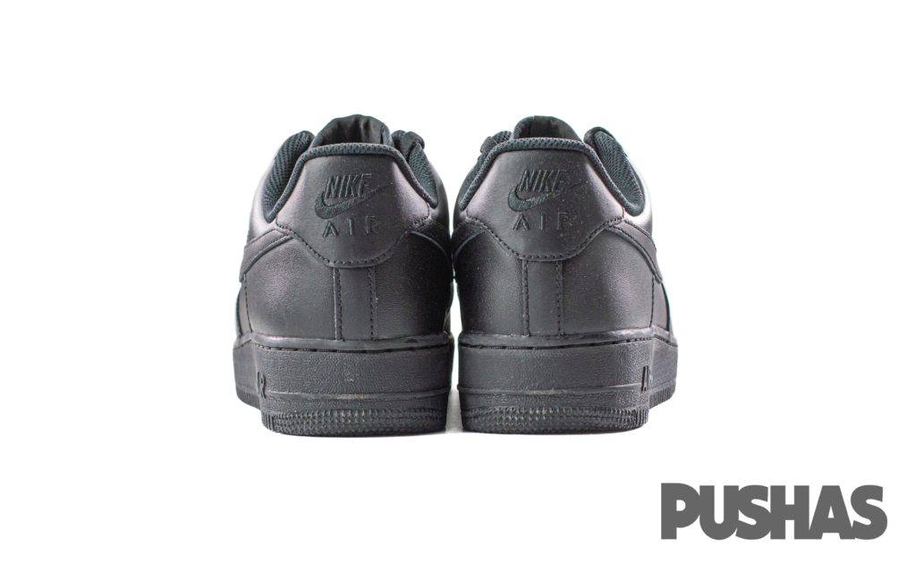Nike Air Force 1 Low '07 Black Black Sneakers (2022) - Men's Basketball Shoes for Casual Wear & Street Style