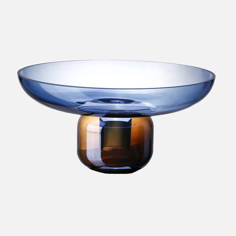 Modern Minimalist Glass Vase - Elegant Home Decor for Centerpieces, Wedding Flowers & Tabletop Arrangements