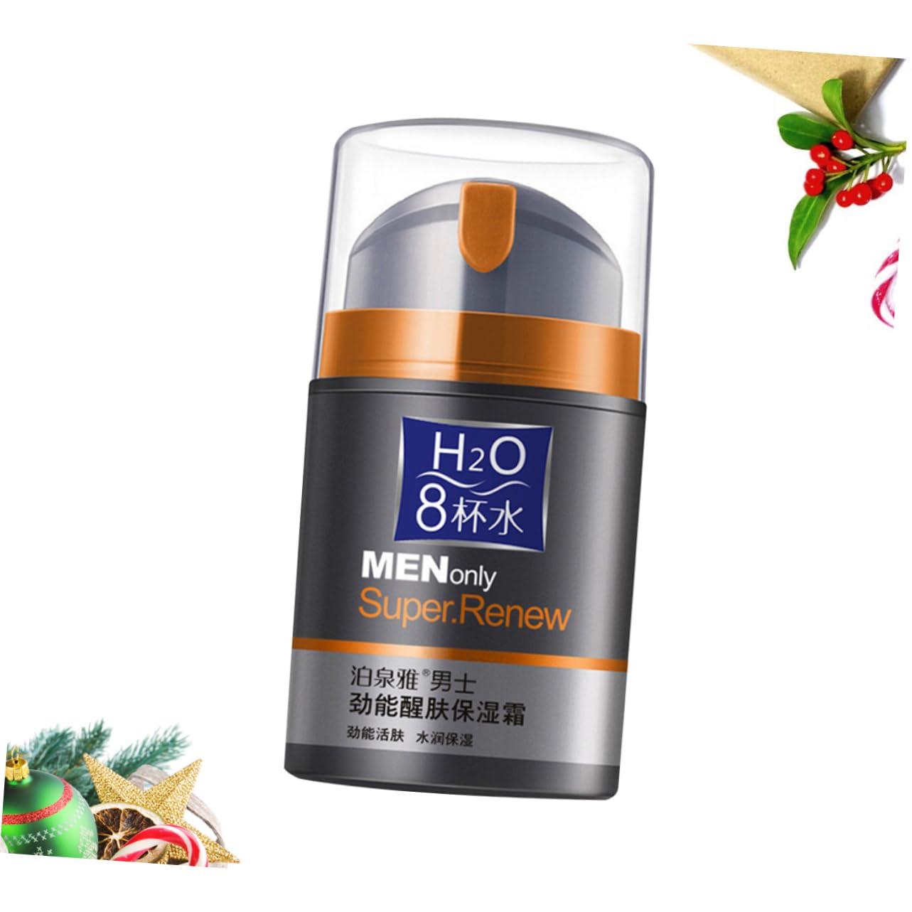 FOMIYES Hydrating Moisturizing Face Cream for Men - Deep Nourishing & Anti-Aging Facial Cream with 8-Cup Water Technology | Daily Skincare Routine for Dry, Sensitive Skin & Morning Hydration Boost