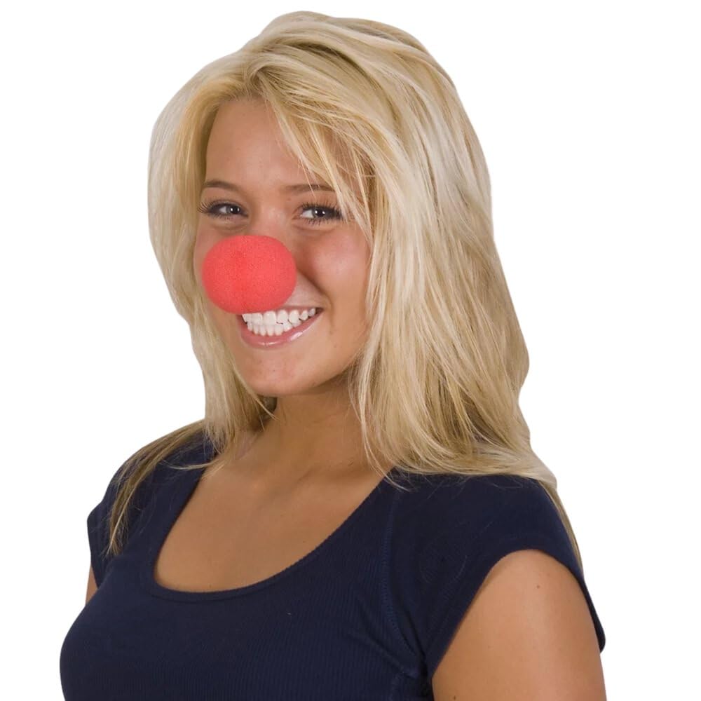 Funny Red Foam Clown Nose for Costumes & Parties - Perfect for Halloween, Cosplay, Circus Performances and Comedy Acts