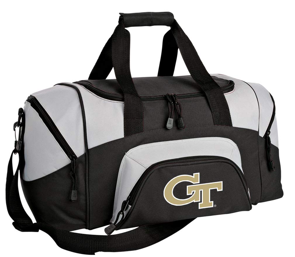 Georgia Tech Yellow Jackets Duffle Bag - Small Gym Bag for Workout, Travel & Sports | Lightweight & Durable Duffel for College, Gym, Weekend Trips
