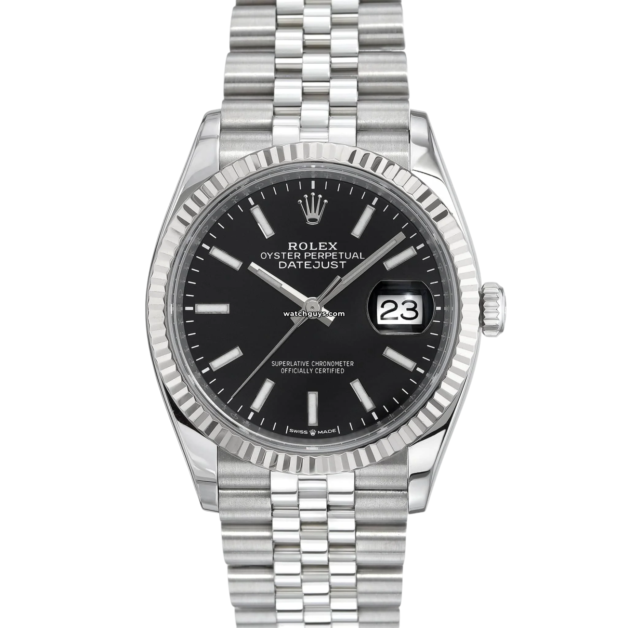 Rolex Datejust 126234 Men's Watch - Black Dial, Stainless Steel, Automatic Movement - Perfect for Business, Formal Events & Luxury Gifts