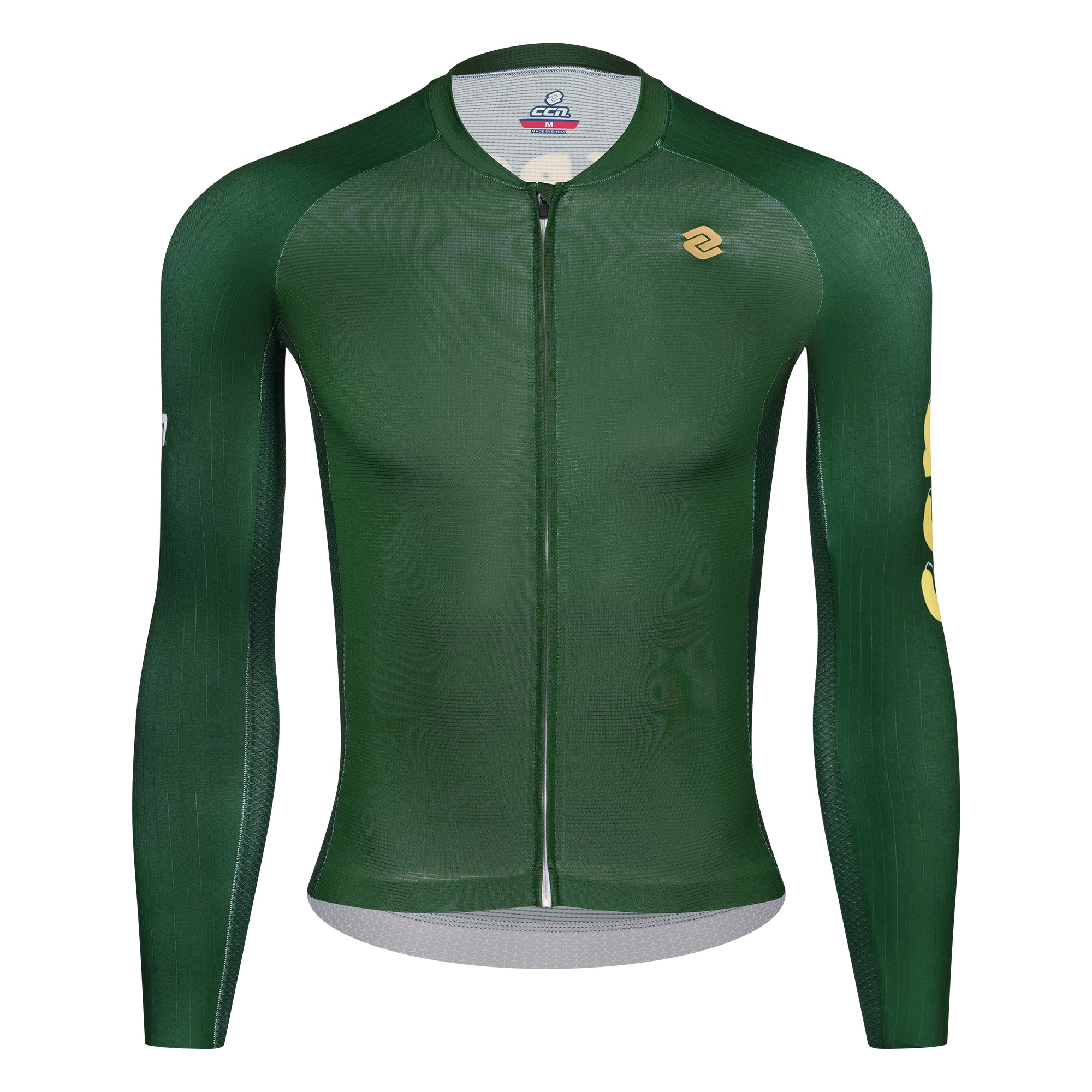Men's Long Sleeve Cycling Jersey - Breathable Performance Bike Shirt for Road & Mountain Biking - PRO Cycling Gear for Training & Racing