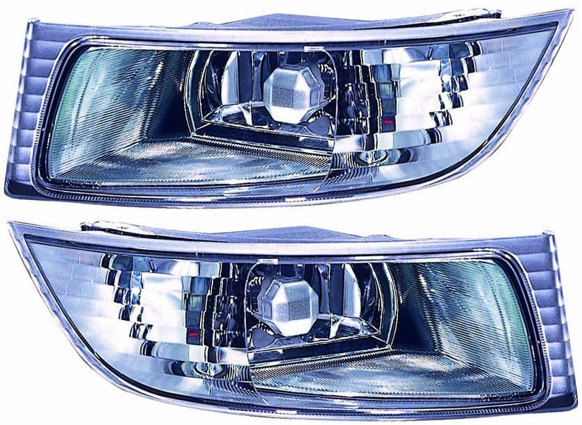 Lexus GX470 Fog Lights Replacement Set - Driver & Passenger Side (2003-2009 Models) - Perfect for Off-Roading, Night Driving & Enhanced Visibility