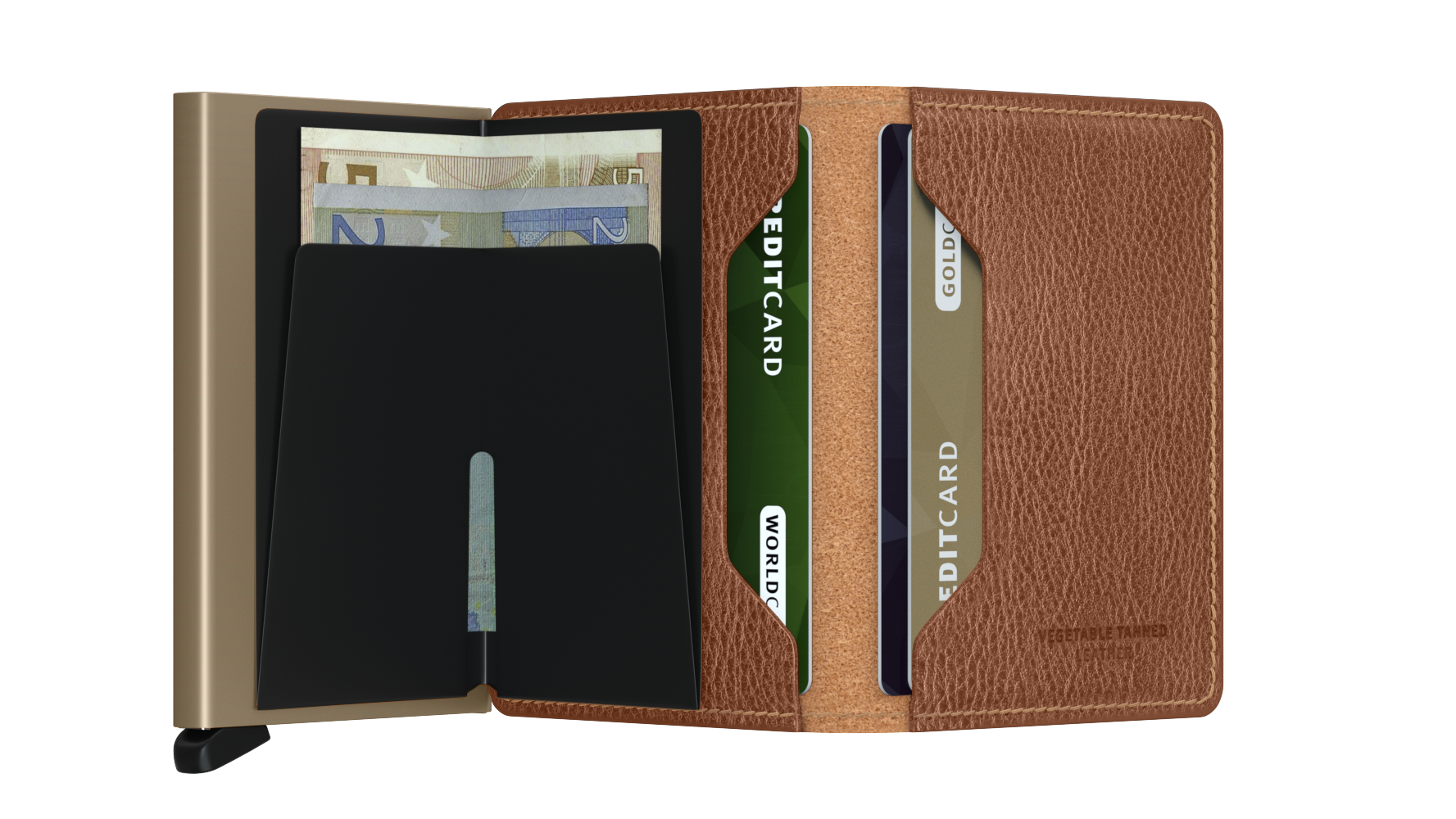 SECRID Slimwallet Vegan Leather - RFID Blocking Minimalist Wallet for Men & Women | Perfect for Travel, Everyday Use & Gift Giving