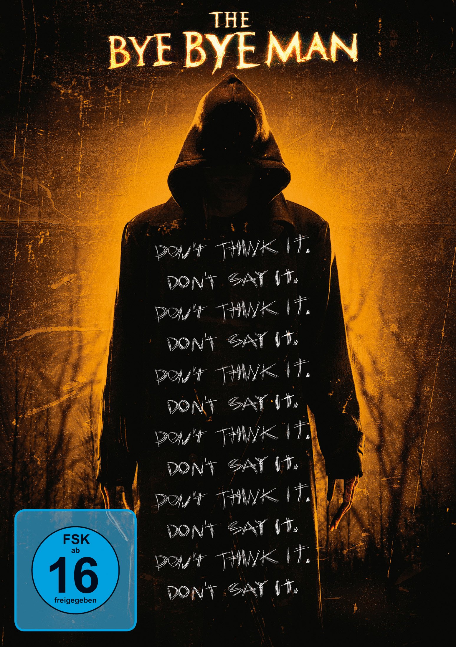 The Bye Bye Man Horror Movie DVD - Thriller Film Collection for Halloween & Scary Movie Nights
