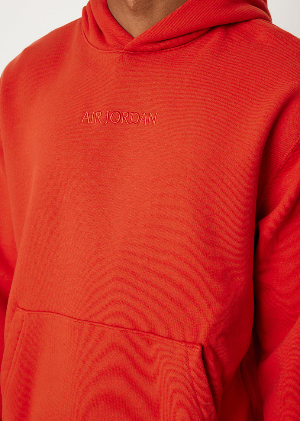 Air Jordan Wordmark Fleece Hoodie - Men's & Women's Pullover Sweatshirt for Basketball & Streetwear Fashion | Comfortable & Stylish Casual Wear for Gym, Running & Everyday Outfits