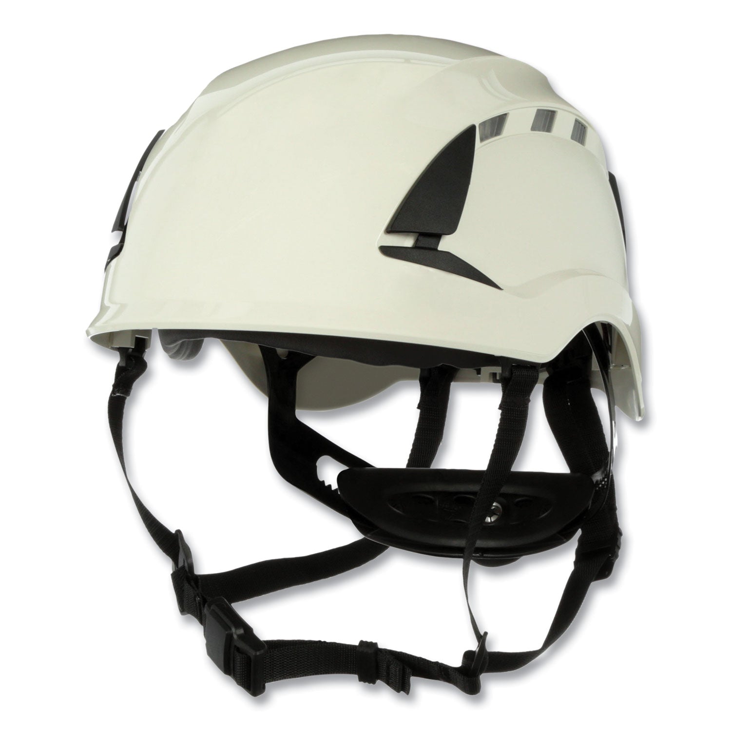3M™ SecureFit X5000 Series Safety Helmet - Vented Design with 6-Point Pressure Diffusion Ratchet Suspension - White - Ideal for Construction, Industrial Work & Outdoor Safety Protection
