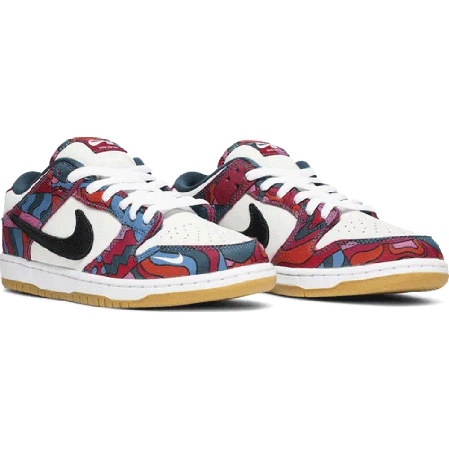 Parra x Dunk Low Pro SB 'Abstract Art' Sneakers - Limited Edition Skateboarding Shoes for Men & Women - Perfect for Streetwear, Skateboarding & Casual Wear