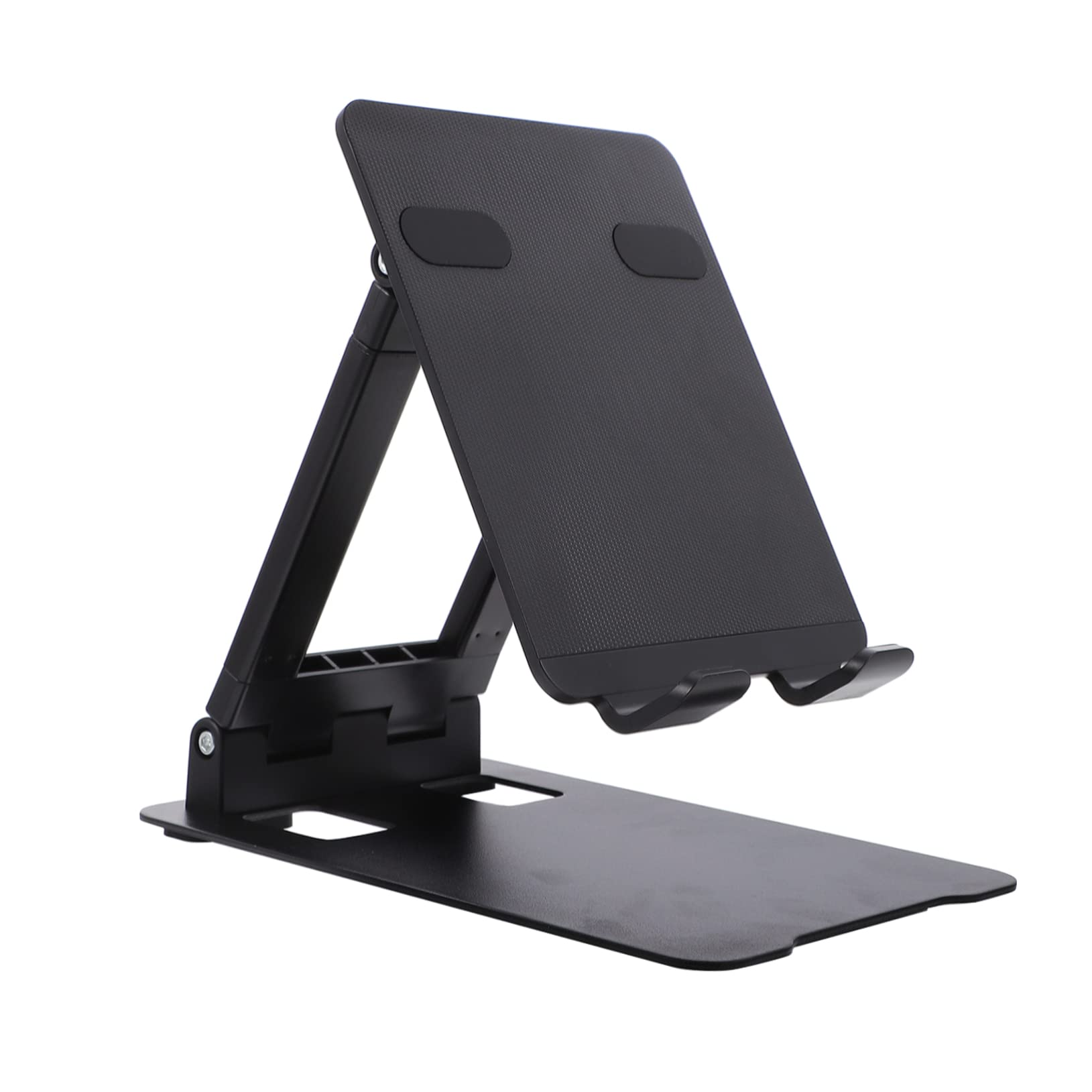 UKCOCO Adjustable Phone Holder Stand - Multi-Function Phone/Tablet Mount with Pill Storage - Perfect for Desk, Car, Bedside & Travel Use