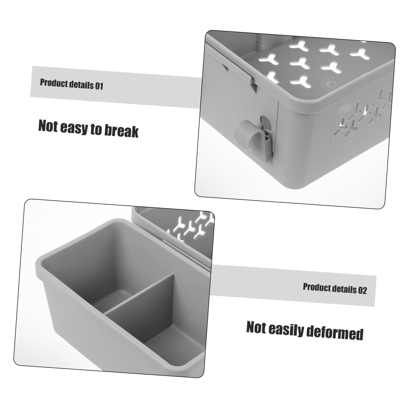 SUPVOX Poolside Towel Holder & Cup Organizer - Durable Plastic Storage Bin for Hanging Towels, Drinks, and Essentials - Perfect for Swimming Pools, Beaches, and Outdoor Relaxation