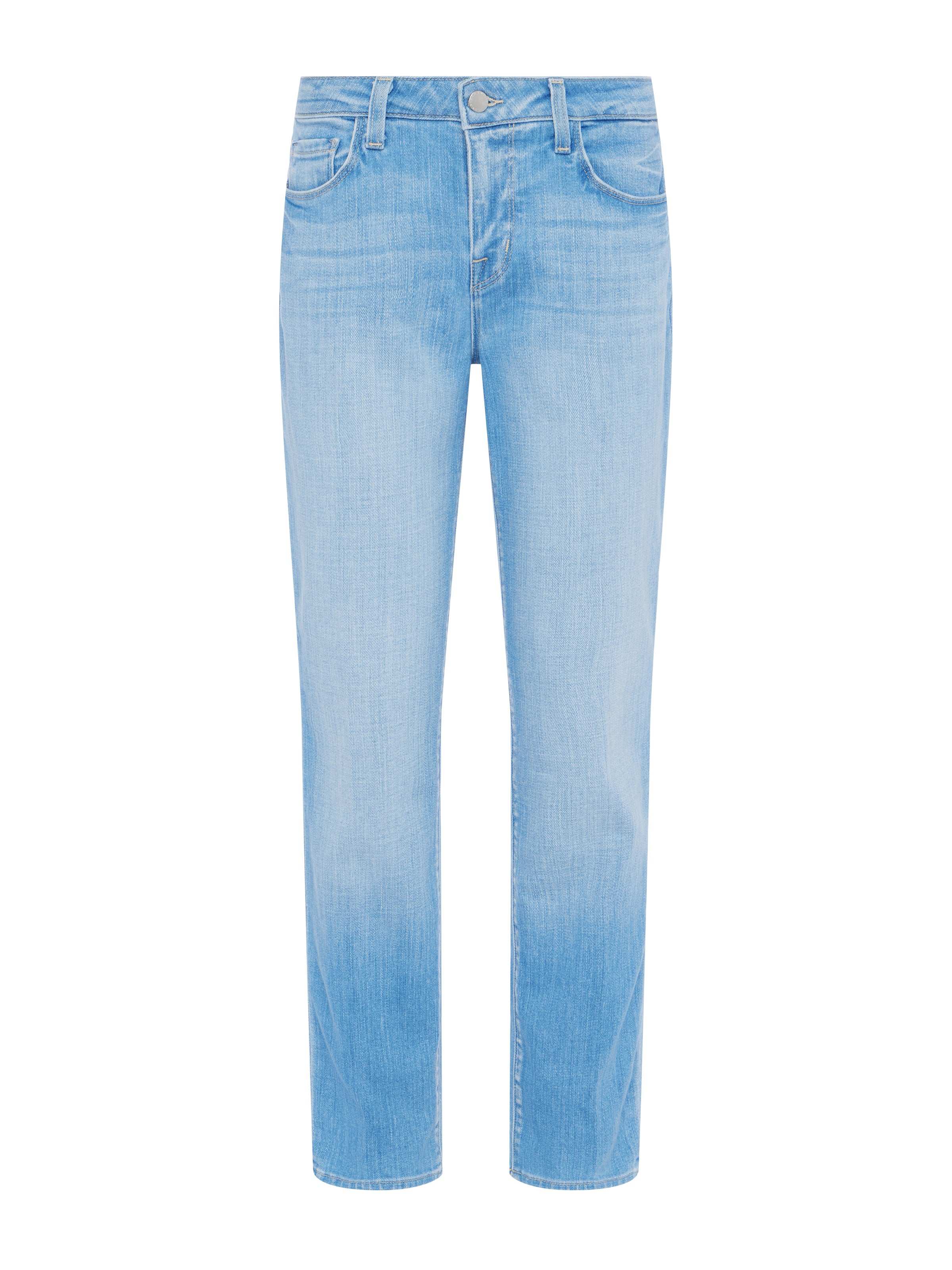 Marjorie Slouchy Straight Leg Jeans for Women - High Waist Comfort Stretch Denim Pants - Casual Everyday Wear for Office, Outing & Travel