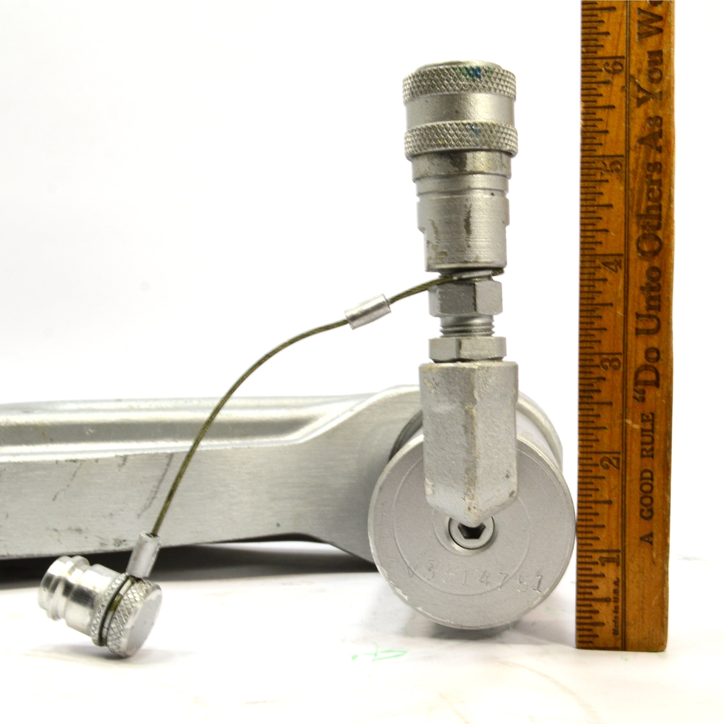 GREENLEE 1731 H 767 One Shot Hydraulic Knockout Driver Set with Case - Used Like New | Perfect for Electrical Conduit Installation & Metal Fabrication