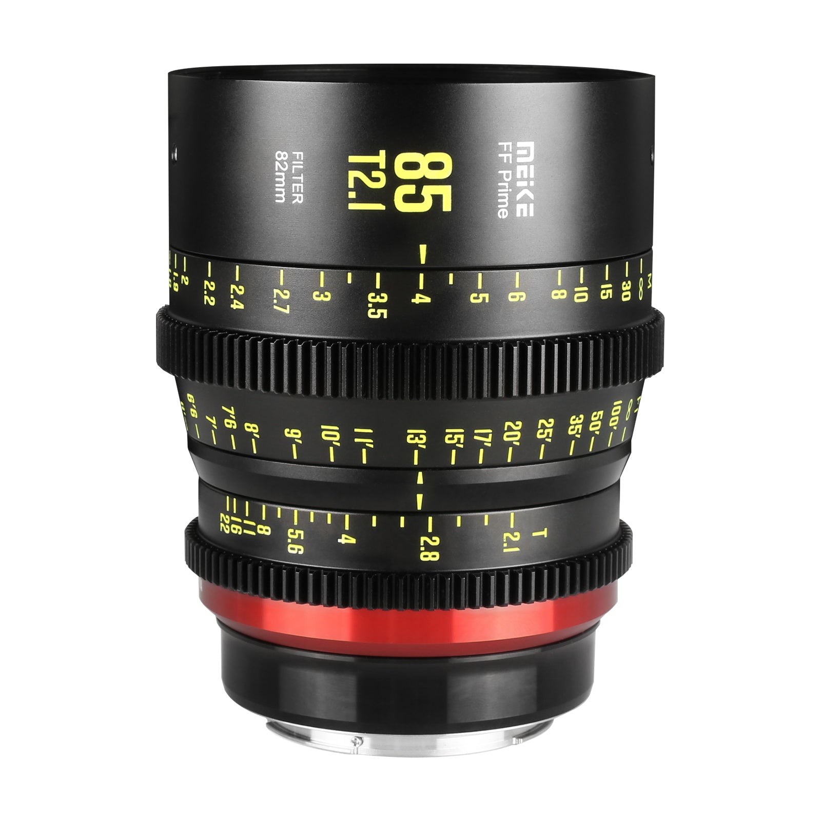 Meike 85mm T2.1 Full Frame Cinema Prime Lens for L Mount - Professional Cine Lens for Filmmaking, Videography & Photography - Perfect for Portrait, Wedding & Studio Shoots