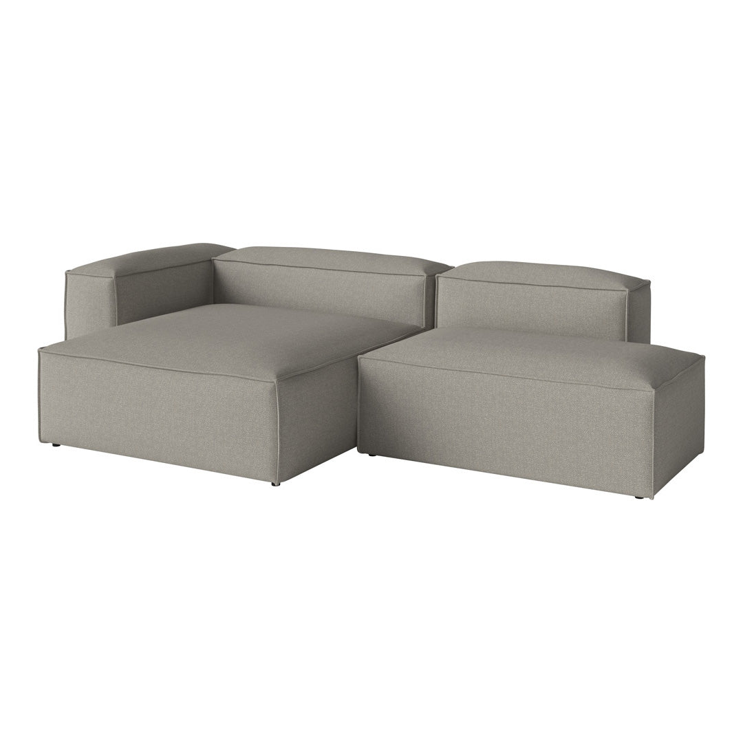 Cosima 2 Seater Sofa with Open End & Chaise - Modern Living Room Furniture for Small Spaces | Perfect for Apartments, Condos and Cozy Home Decor