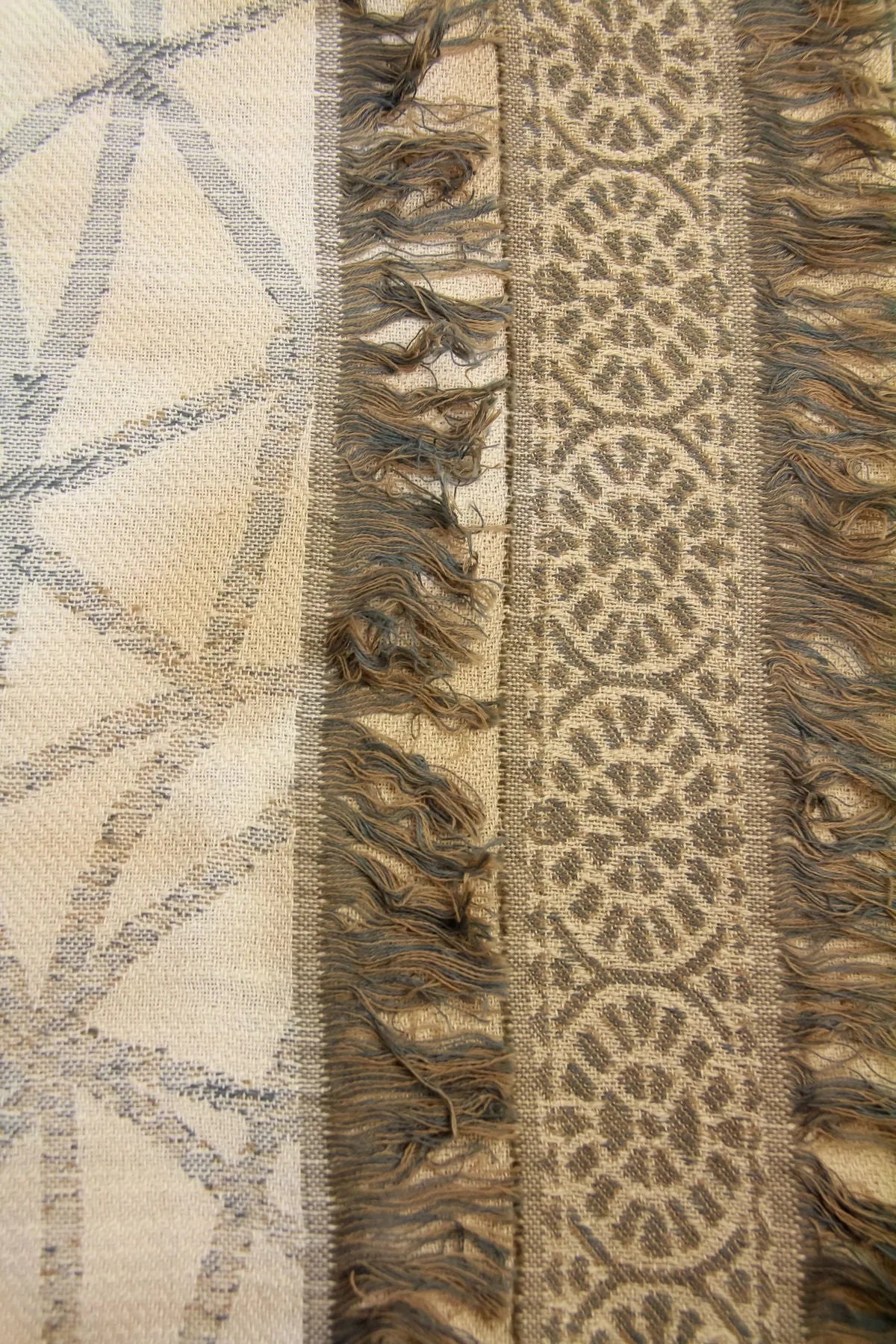Elegant Ecru Multi Golden Scarf for Women - Soft & Stylish Winter Accessory - Perfect for Office, Party & Everyday Outfits