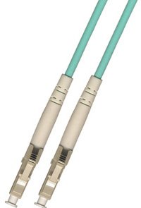 RiteAV Direct Burial Outdoor LC-LC 2-Strand Fiber Optic Cable - 10Gb Multimode 50/125 - 20M for High-Speed Network Connections in Harsh Environments