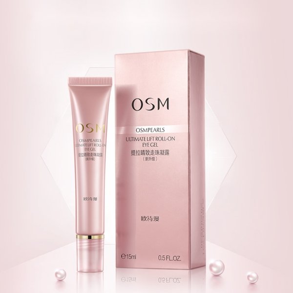 OSM Ultimate Lift Roll On Eye Gel for Dark Circles & Puffiness - Anti-Aging Eye Treatment for Wrinkles & Fine Lines - Perfect for Morning Routine & Travel Skincare