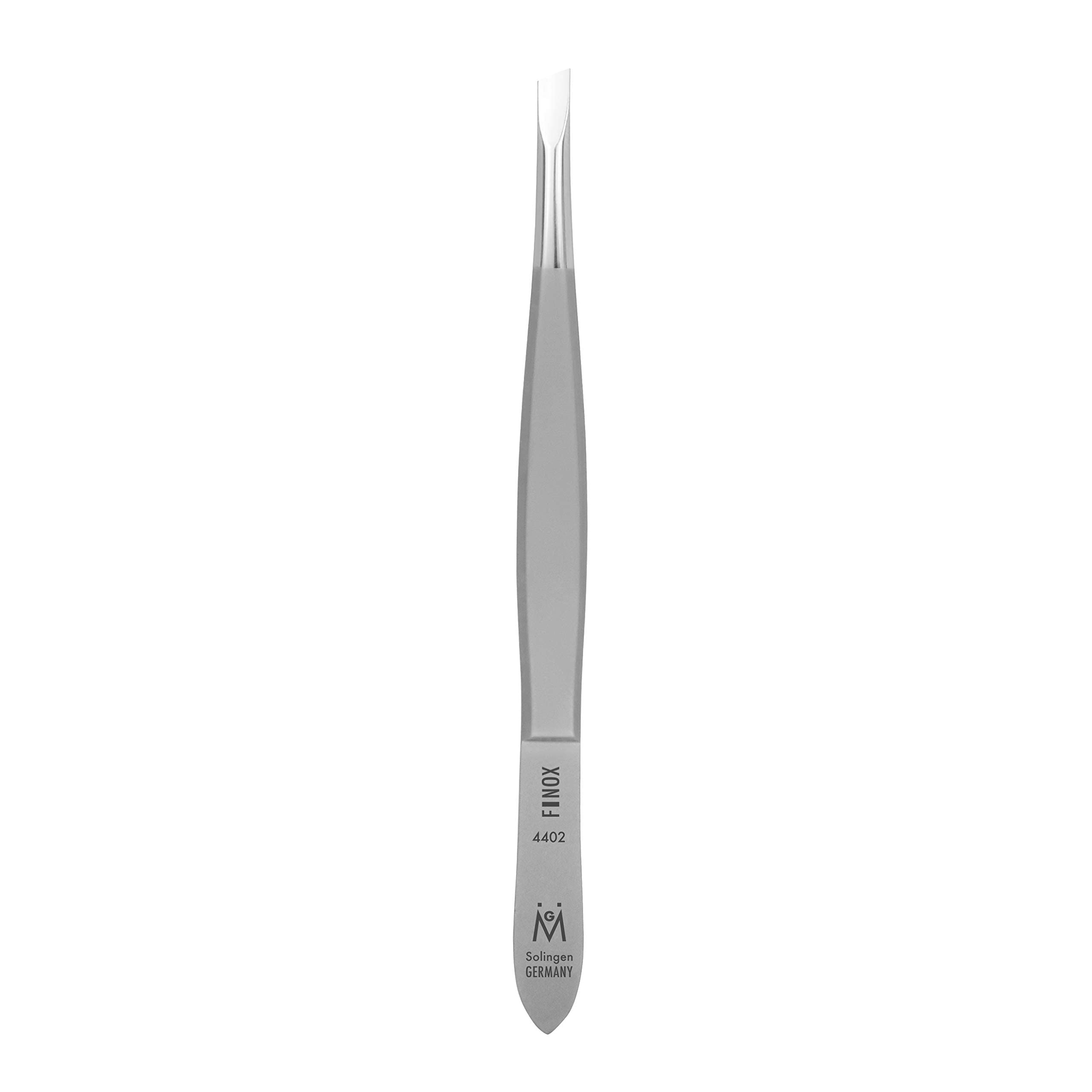 GERMANIKURE 4-Piece Professional Mini Manicure Set in Beige Leather Case - Premium Stainless Steel Nail Tools Made in Solingen Germany & Czech Glass Nail Care Accessories | Perfect for Home Spa, Travel & Professional Salon Use