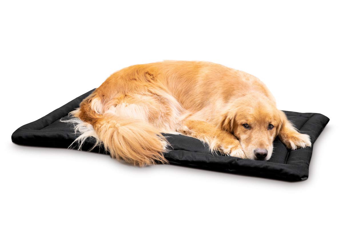 **K9 Ballistics Tough Dog Crate Pad - Washable, Durable & Waterproof Dog Bed for Large Crates (41
