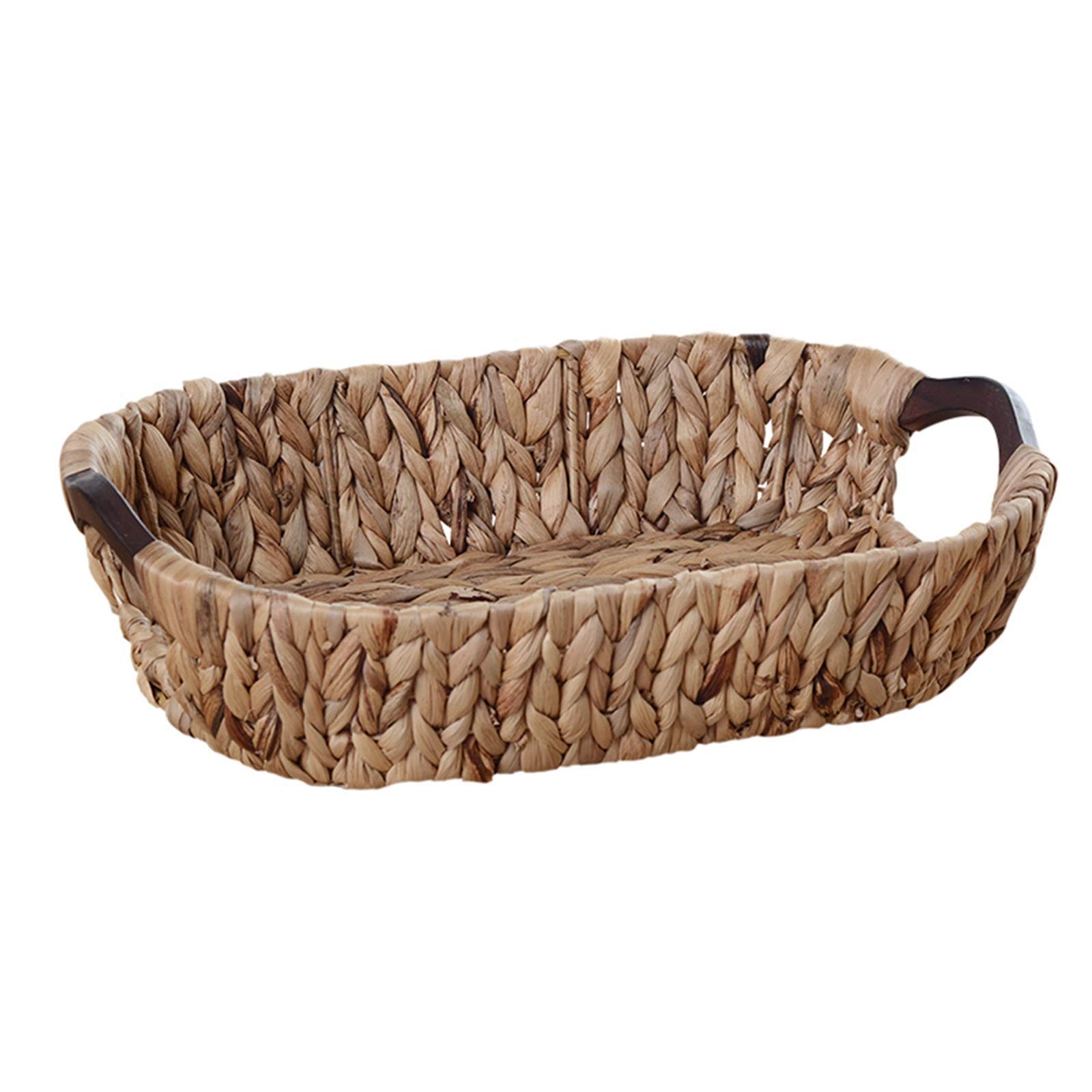 HOLPPO Large Rattan Bread Proofing Basket - 40x25x10cm Woven Bread Dough Rising Basket, Kitchen Storage Organizer for Sourdough, Pastries, Fruits | Home Decor & Baking Essential