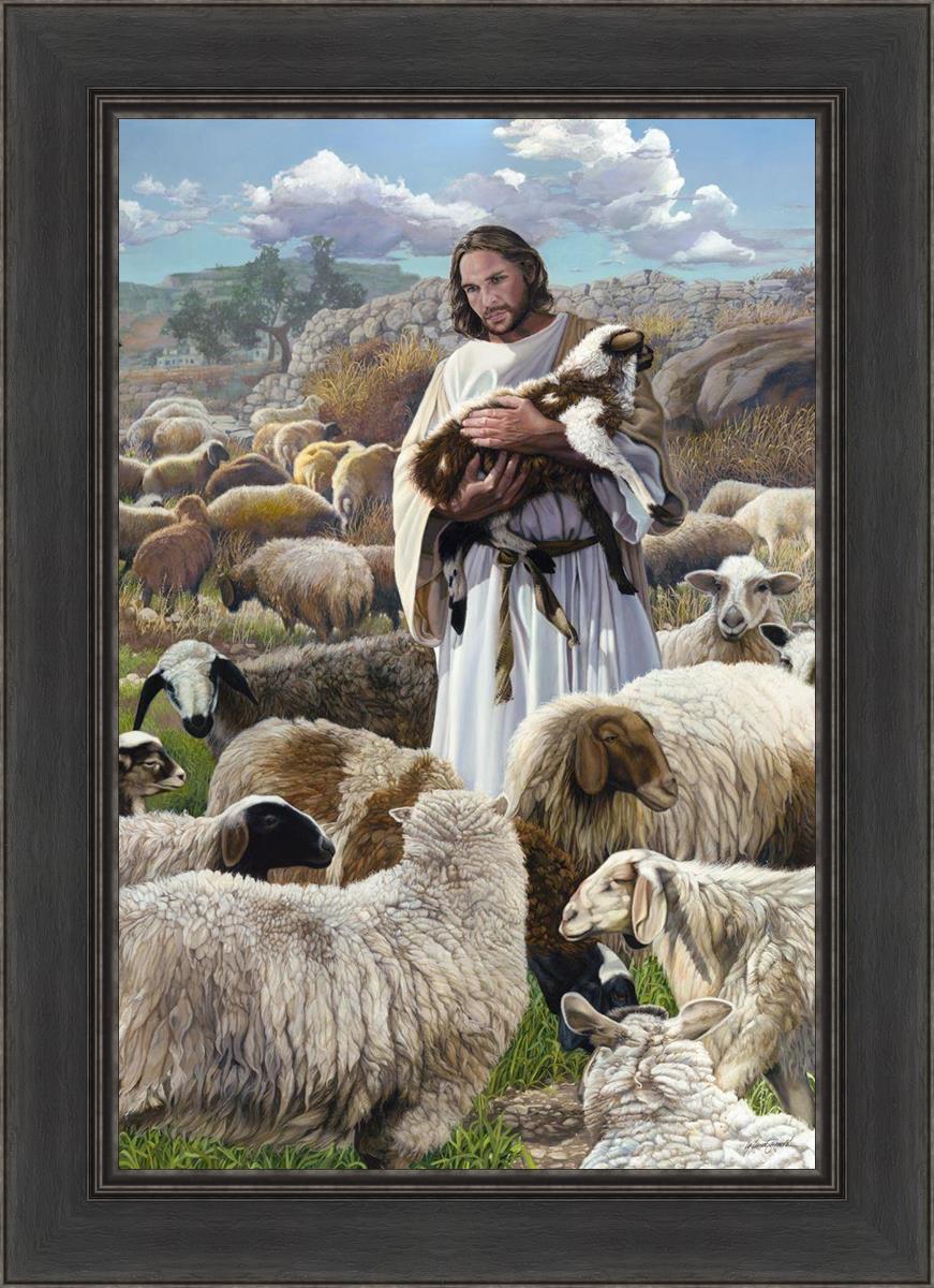 Finding The One By Liz Lemon Swindle - Inspirational Christian Art Print for Home, Office & Gift Giving - Perfect for Weddings, Anniversaries & Spiritual Decor