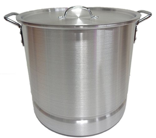 Premium 24 Qt Aluminum Tamale Steamer Pot - 6 Gallon Vaporera Stock Pot for Authentic Mexican Cooking | Perfect for Tamales, Seafood Boils & Large Batch Meal Prep