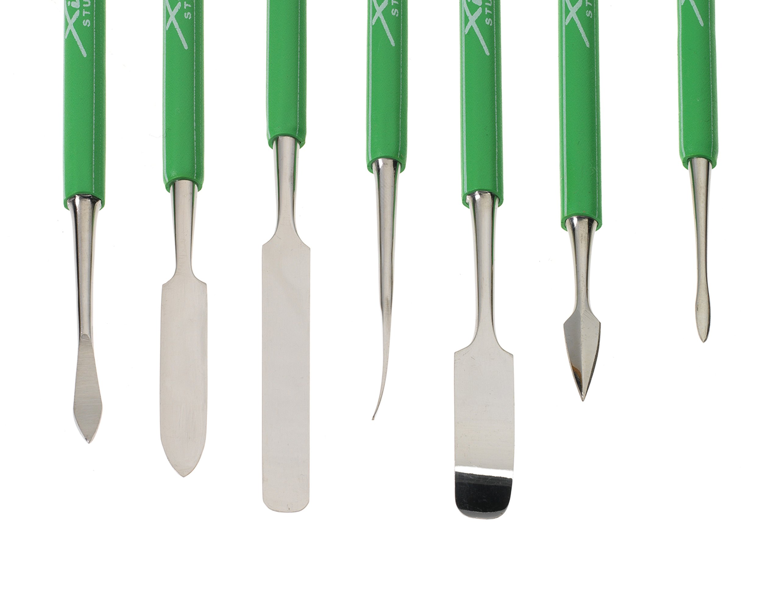 Xiem Studio Clay Tools - Double-Ended Carving & Sculpting Set for Artists | Pottery & Ceramics Crafting